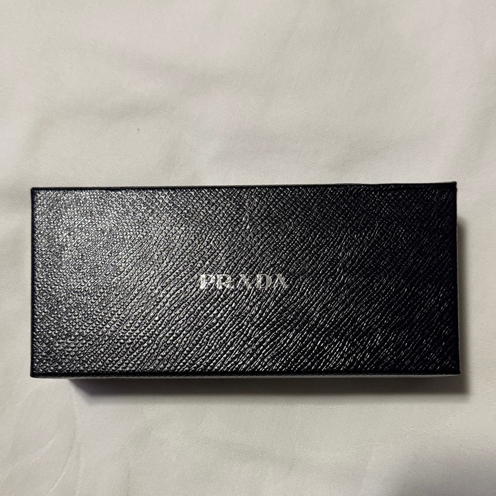 (M) Prada Black Sunglass/gift box.  EMPTY